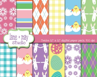 digital scrapbook papers navy and yellow polka dots by laneandmay