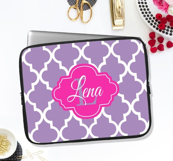 Items similar to Personalized Laptop Sleeve, Custom Computer Case