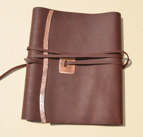 Custom Handmade Leather Planner Cover 96G8B
