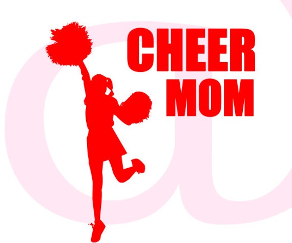 Download Cheer Mom SVG Dxf Png File Instant Download Cutting Machine