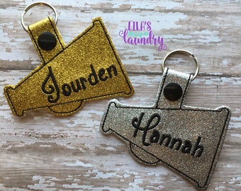 Megaphone bag tag | Etsy