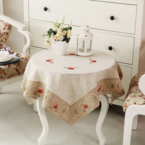 For Sale Tablecloth Embroidery Tablecloth by