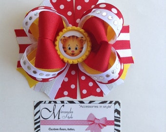 Daniel Tiger Hair Bow Tiger hair bow Daniel Tiger's Bow *** FREE SHIPPING***