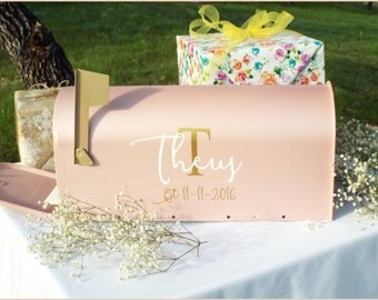 Custom Wedding Card Mailbox