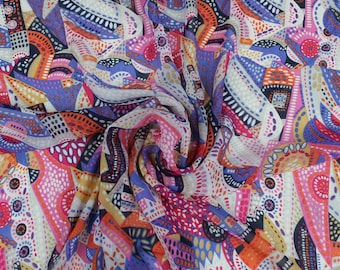 TCA-Mango Fuschia Hi Multi Fabric By the yard Style 1281