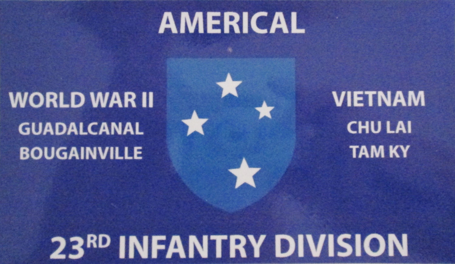 23rd Infantry Division Americal 4 x 7