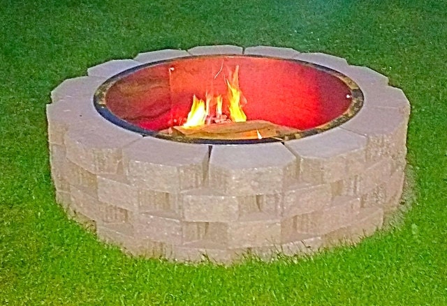 36 Diameter Stainless Steel Fire Pit Ring Liner-Insert