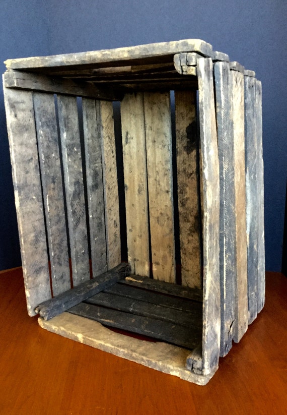 Wooden farm crates antique