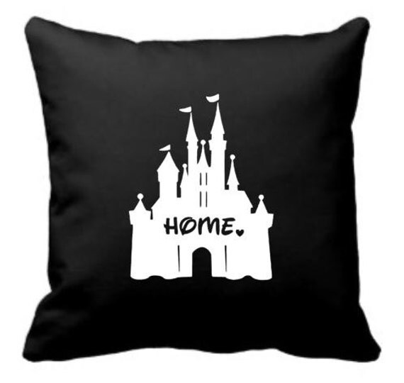 Items similar to Home Disney Castle Pillow Cover with or without Pillow