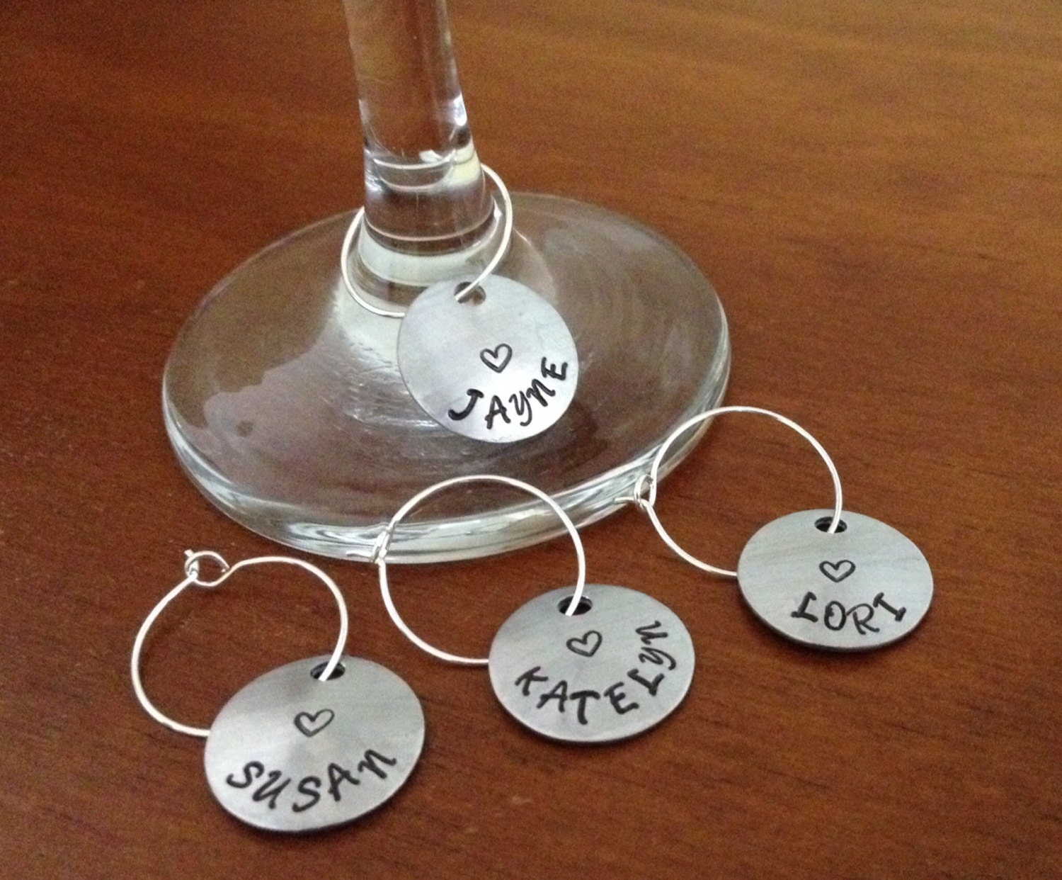 Custom wine glass charms party wine charms wine charms wine