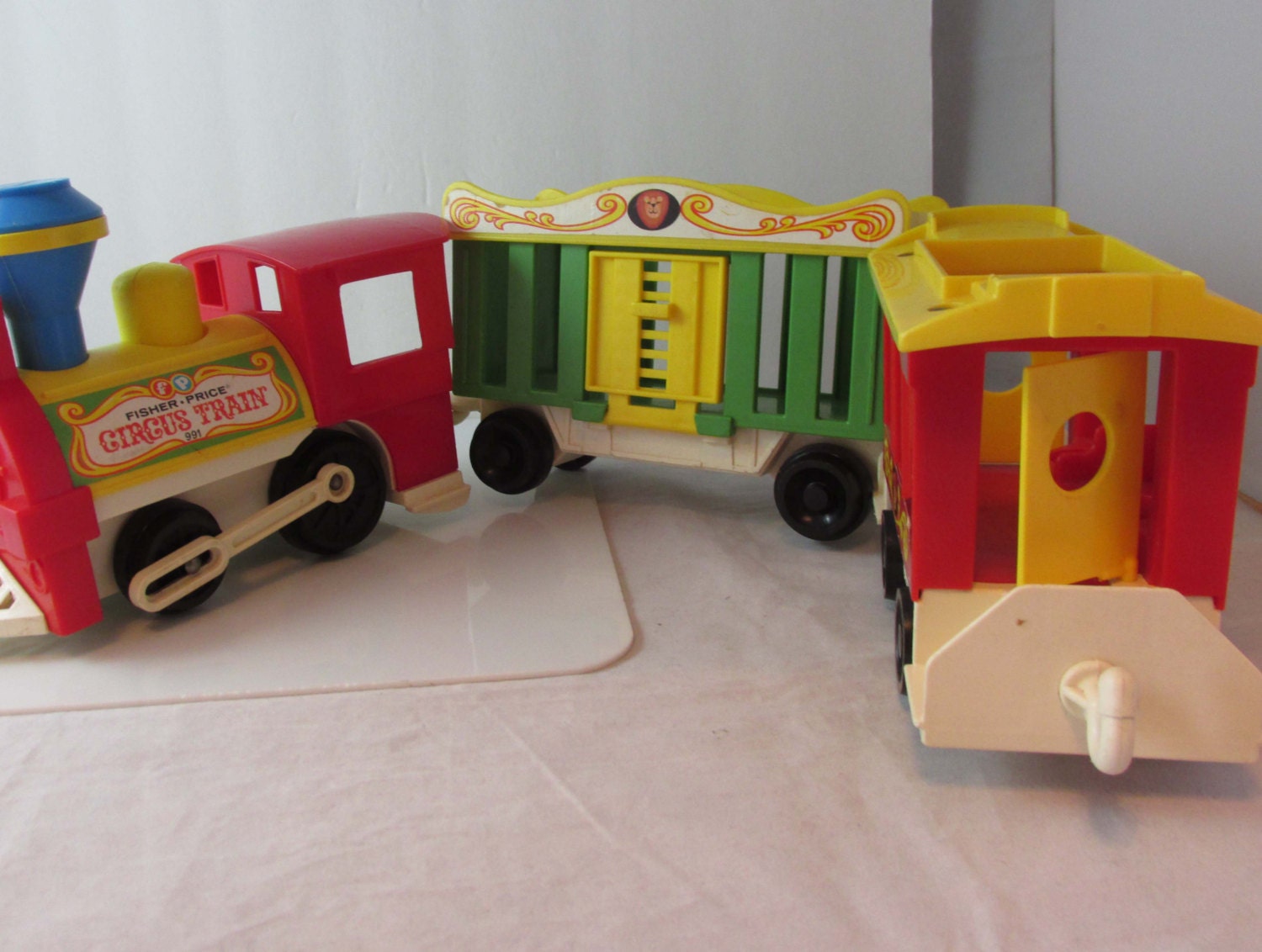 fisher price circus train 1970s