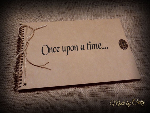 Personalised Once Upon A Time Storybook Handmade by MadeByCraig