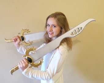 Asriel Dreemurr's Swords Blades inspired by Undertale