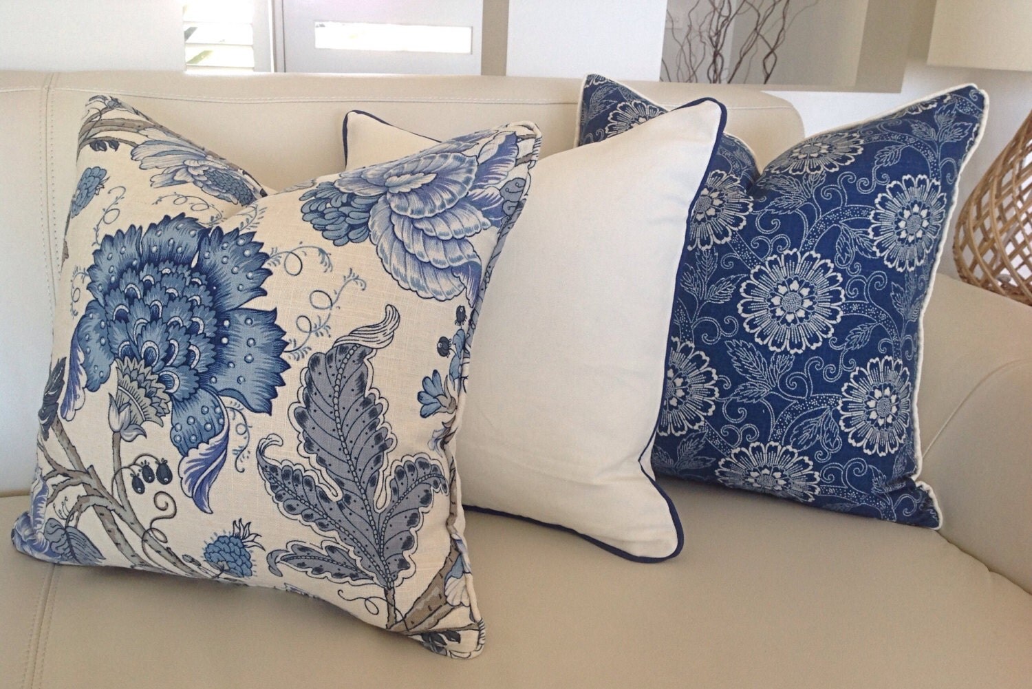 Hamptons Style CushionsHamptons Pillows Linen Pillows.