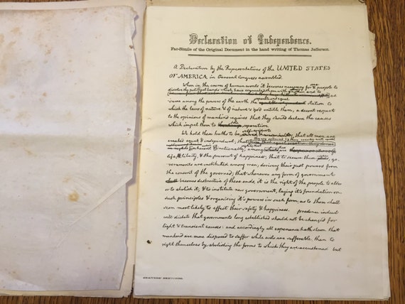 Declaration of independence essays
