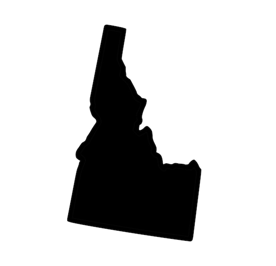 Idaho Tattoo State Tattoo Black Tattoo by InsanityINK on Etsy