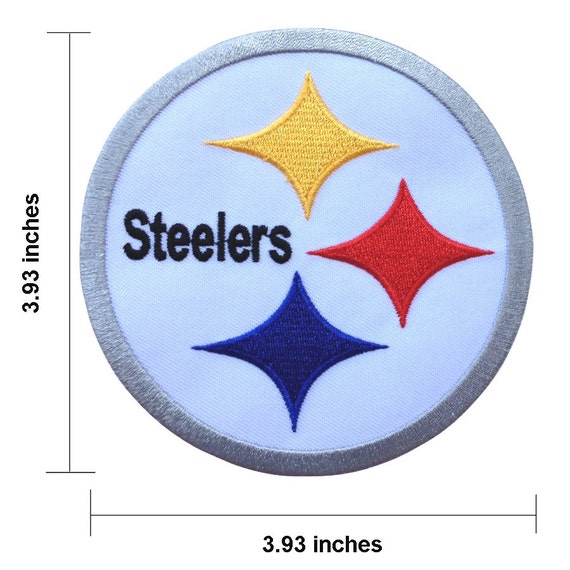 Pittsburgh Steelers Logo Large Size Embroidered Sew by noieasyshop