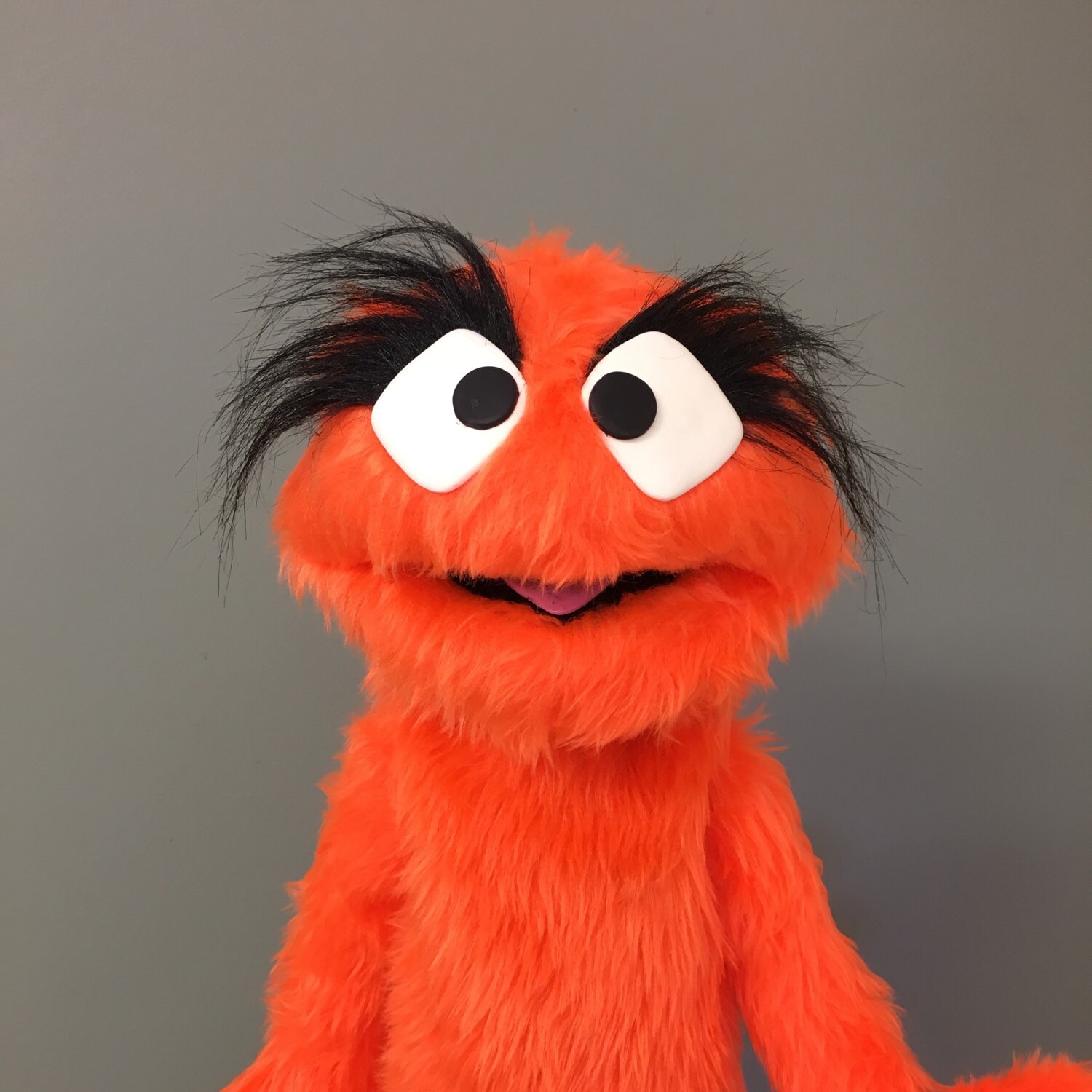 Custom Made Professional Dog Puppet / muppet with Live Hands