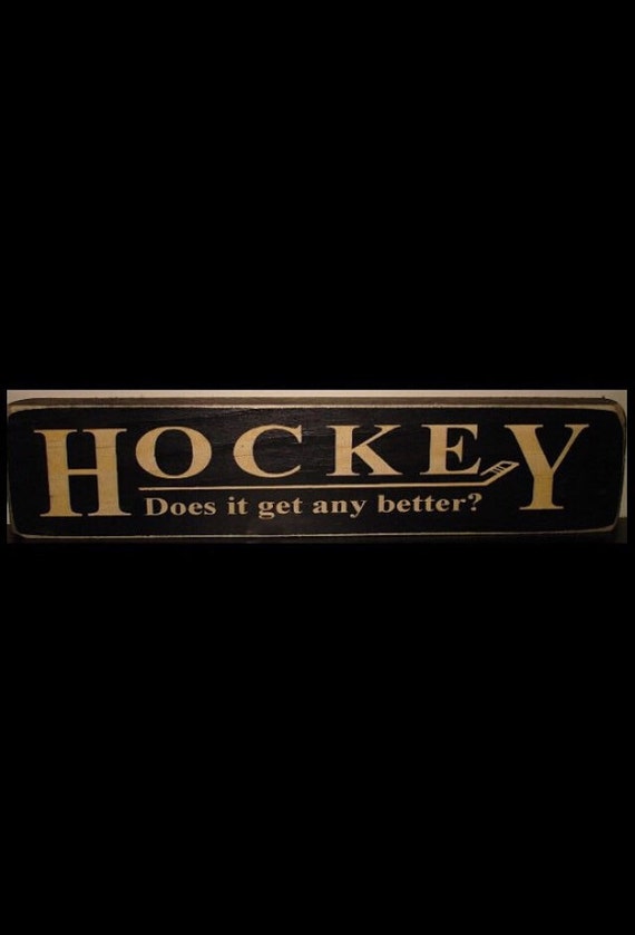 Hockey SignHockey GiftHockey DecorNHLHockey GiftsHockey