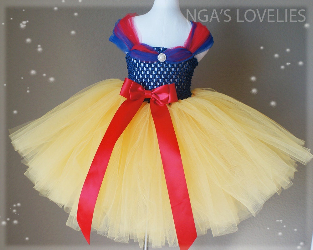 Disney Inspired Snow White Princess tutu dress baby tutu