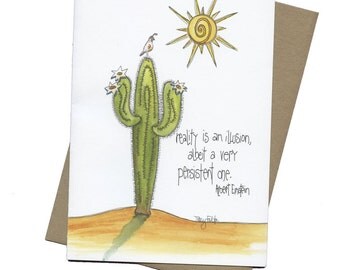 Happy Birthday Desert Greeting Card Southwest by ZinniaSkyStudio