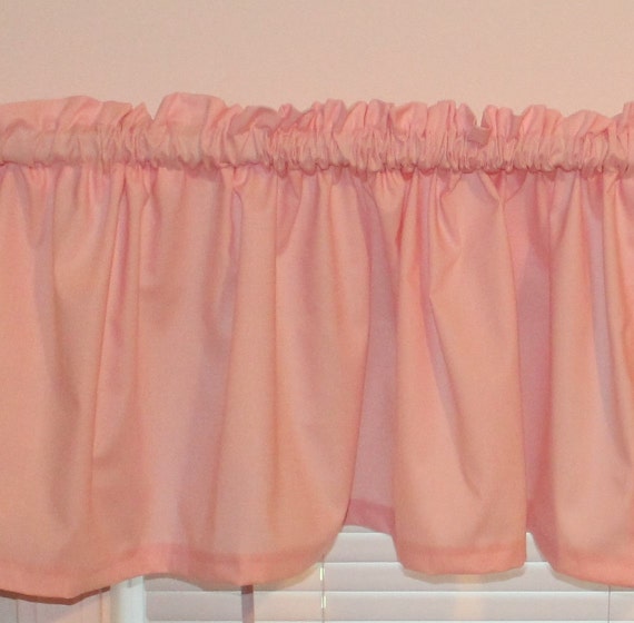 Pretty Pink Baby Nursery Girl Room Curtain Valance