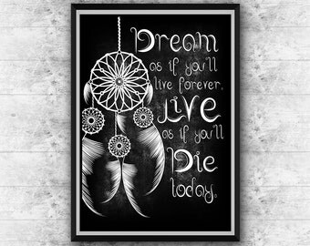 items similar to poster dreamcatcher art to color large 11 x 14 size