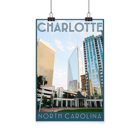 Print Charlotte, NC Digital Art