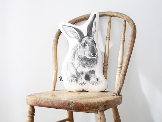 bunny shaped pillow