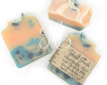 Island Fresh Handmade Soap ~ Natural Handmade Soap, Homemade Soap, Cold Process Soap, Fresh Soap
