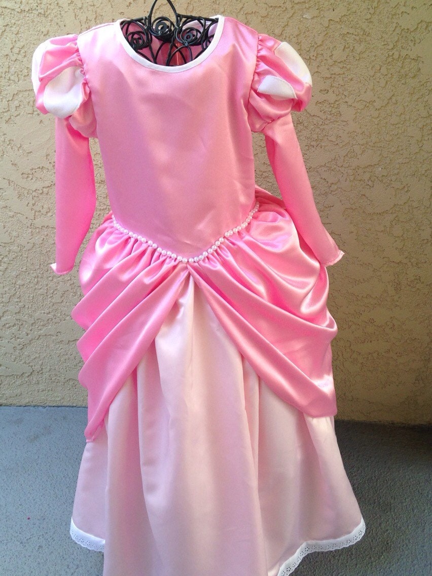 Little mermaid Ariel Inspired pink dress