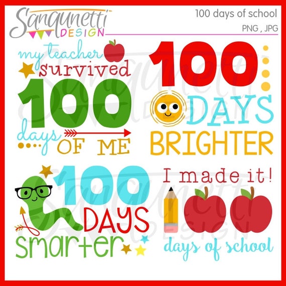 Download 100 days of school clipart school clipart teacher clipart