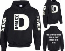 Popular items for diesel hoodie on Etsy