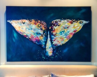 Chalmer's Whale - wall art, painting, art print