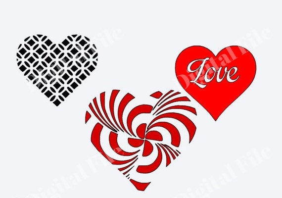 Download Heart SVG Valentines cutting file cricut design space