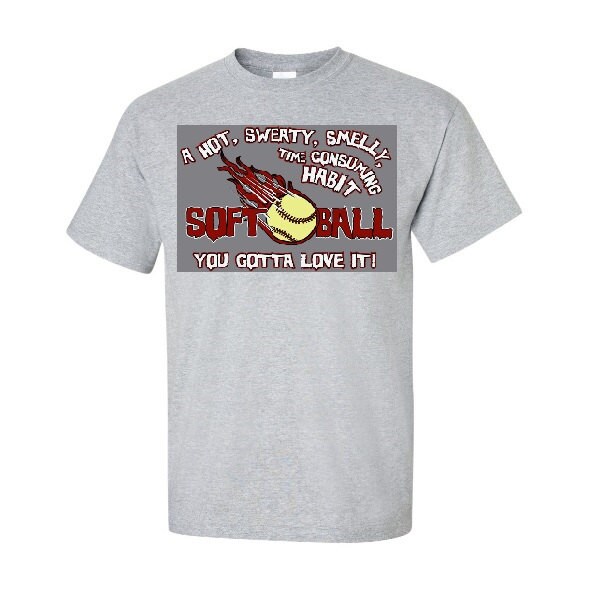Softball Softball Shirts Women's Softball Tee by XtremeSparkle