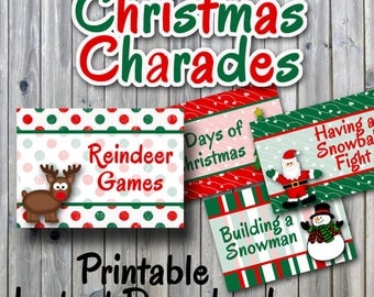 Christmas game ideas | Etsy