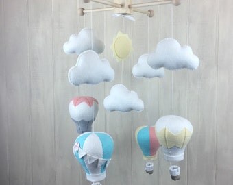 Items similar to Baby Mobile - Owl Mobile - Aqua and Gray Mobile - Hot ...