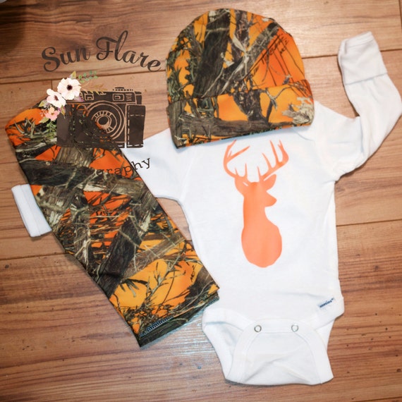 baby coming home outfit-unisex baby outfit-stag outfit-deer