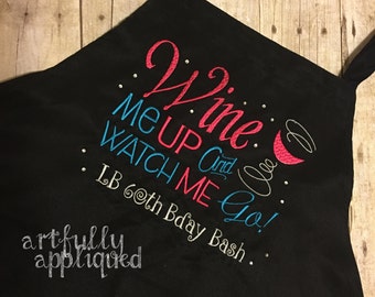 wine me up and watch me go shirt