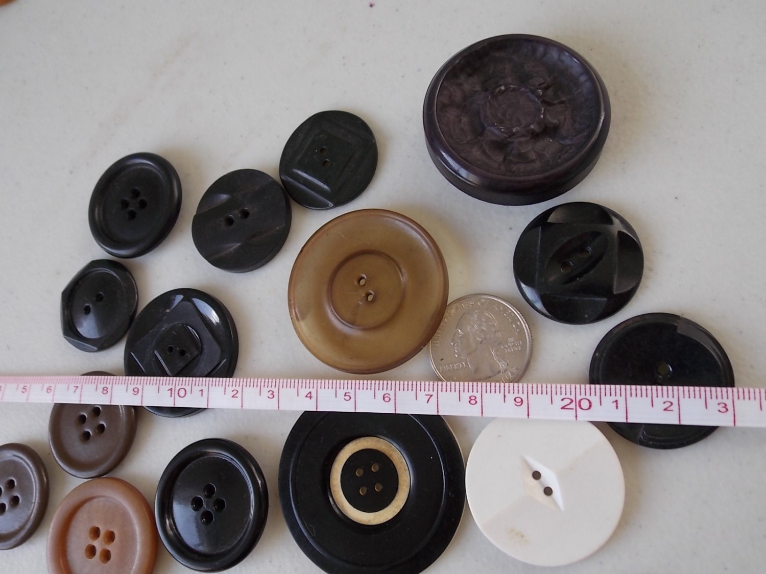 Buttons Large Craft Buttons Craft Buttons 19 by SuesBeadedNeedle