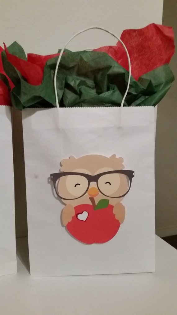 Teacher Appreciation Week / Teacher Gift Bags / Gift Bags