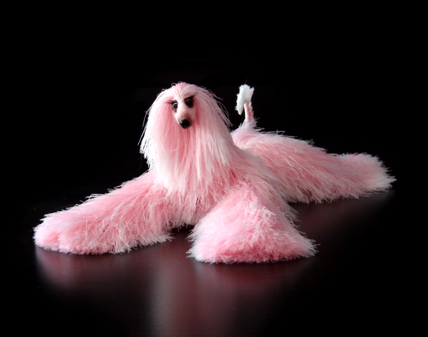 Miniature Dog Cute Plush Toy Afghan Hound By Annushkahomedecor