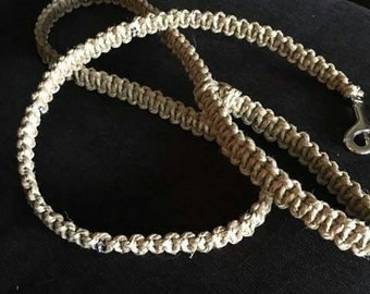 Handmade Hemp Dog Leash