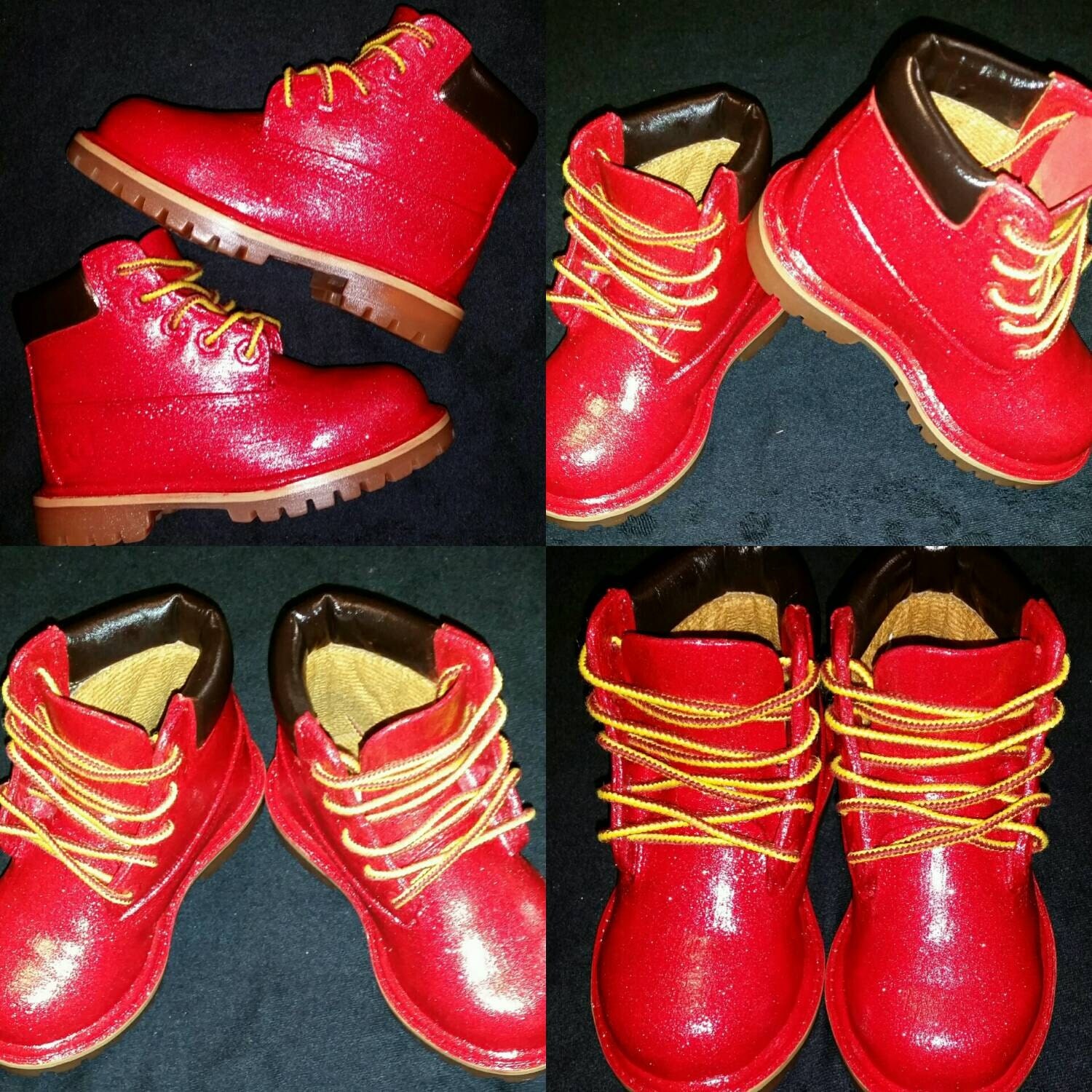 sparkle timberland boots