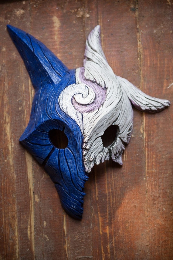 Items similar to inspired Kindred WolfLamb MIXED Mask