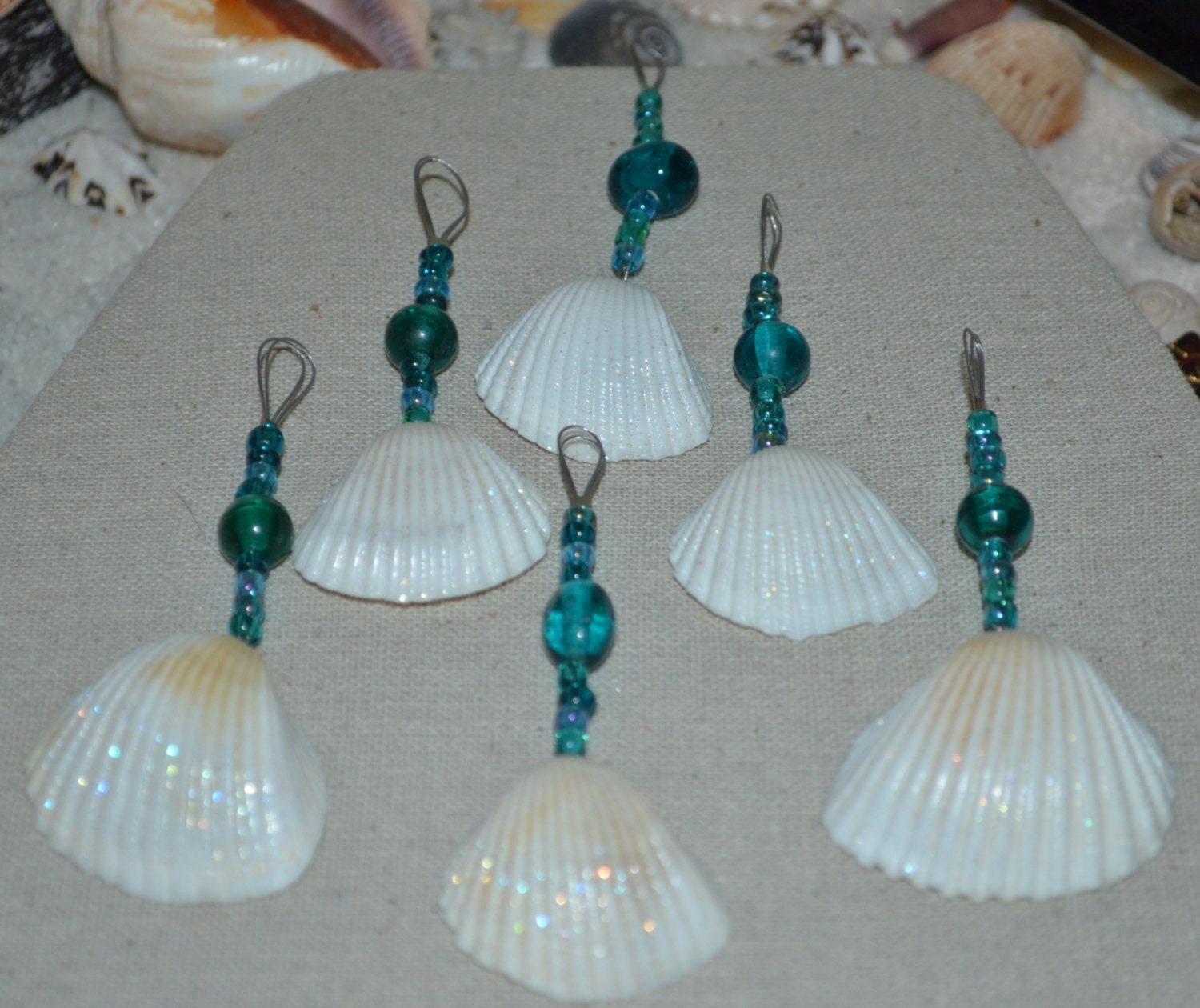 ornaments sea shell christmas tree ornaments set of 6 ornaments sea shell christmas tree ornaments set of 6