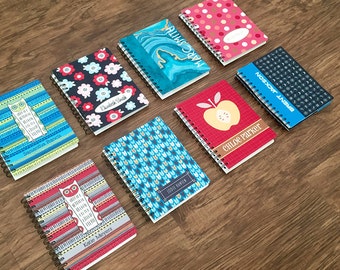 Personalized Large Spiral Notebooks