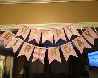 Items similar to Birthday Banner on Etsy