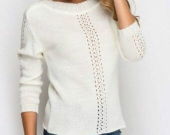 Fashion sweater Knitted Sweater Autumn Sweater Woman sweater Winter sweater Office evening sweater